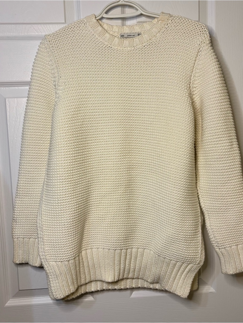 Zara Cream Knit Sweater